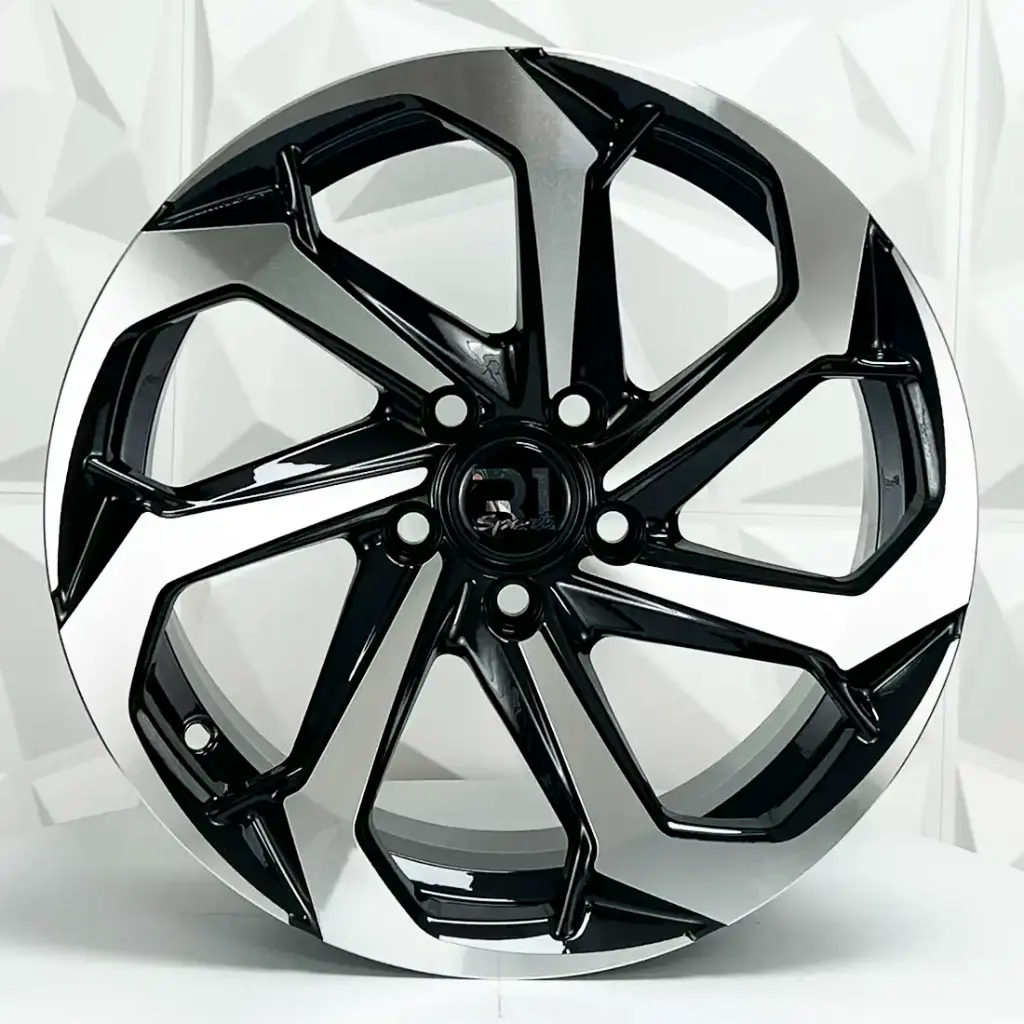 RIN 13X5.5 4-100/114.3 R1 SPORT 1066 BLACK MACHINE FACE ET30 CB73.1