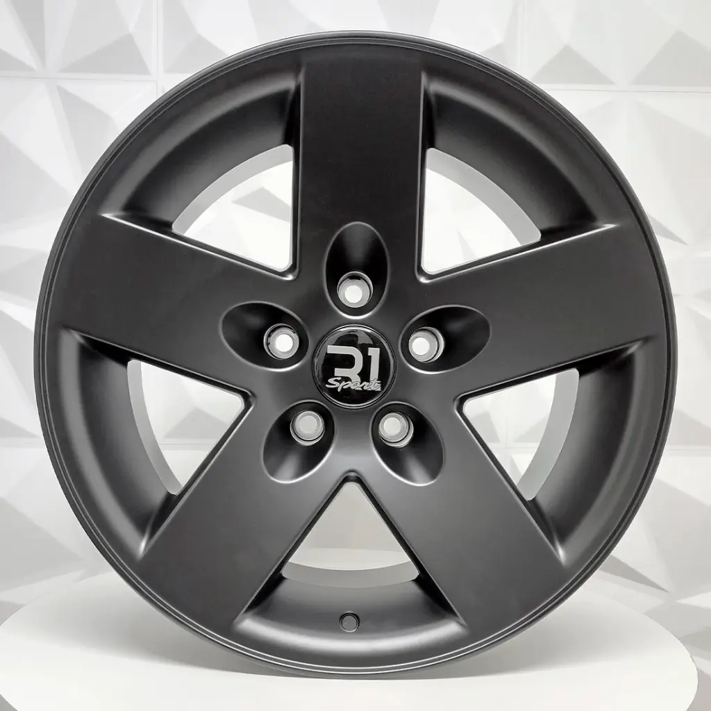 RIN 17X9 5-127 R1 SPORT L2260 MATTE BLACK ET-6 CB71.5